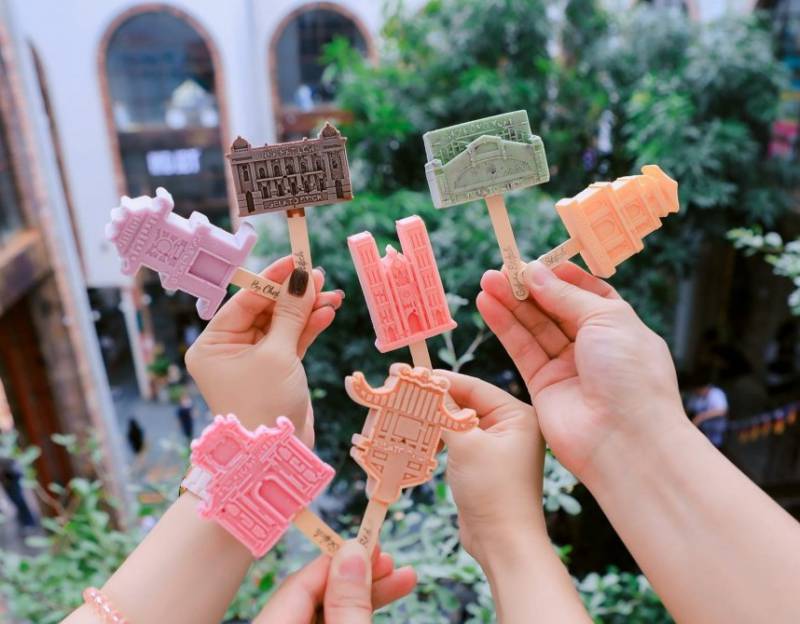 Hanoi Landmarks Get a Sweet Twist with Ice Cream Bars Shaped Like Iconic Sites